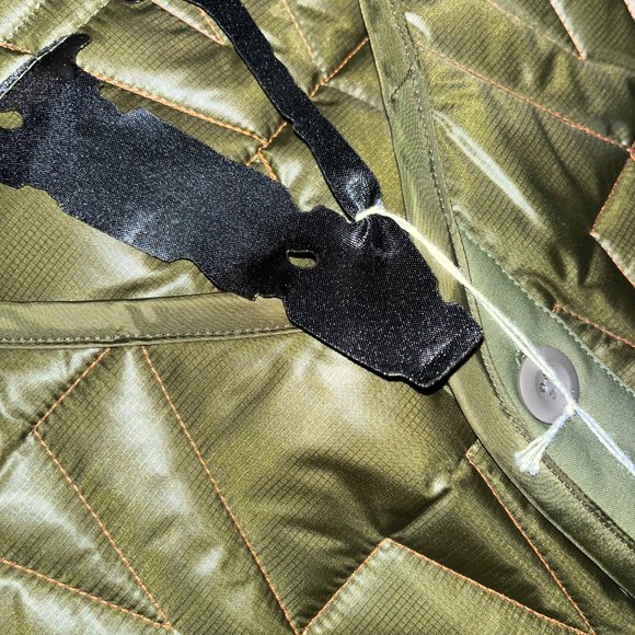 Vlone Green Quilted Jacket SZ L **FINAL DROP** - Picture 3 of 5